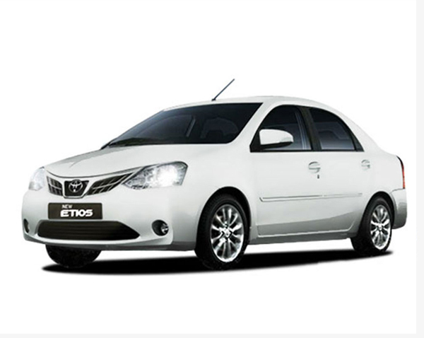 book toyota etios taxi in dharamshala